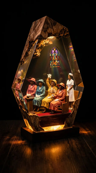 Tina's Handmade Culture Resin Lamps
