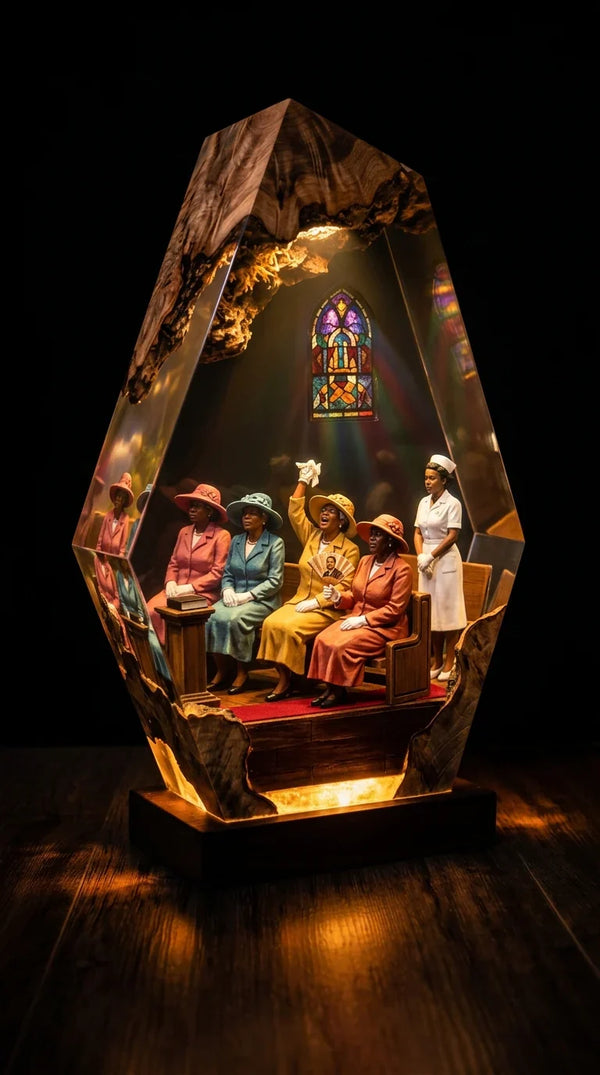 10k day resin lamp AGTG