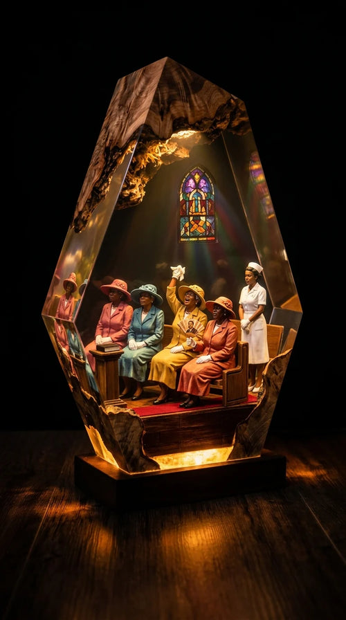 Tina's Handmade Culture Resin Lamps
