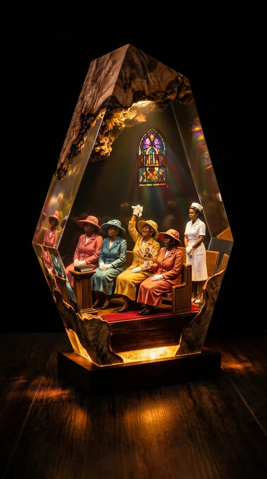 Tina's Handmade Culture Resin Lamps